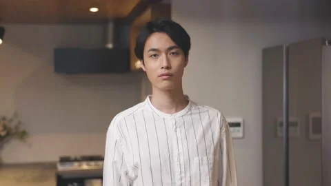 Young Japanese Man 库存影片 197945913