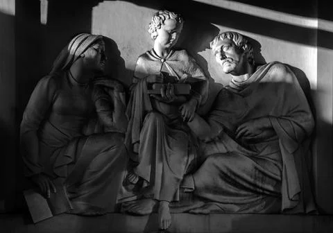 Young kid accepting jointer tool as a gift. Stock Photos