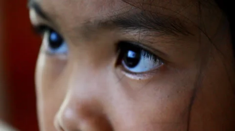 Young lady looking computer Stock-Footage 38439656