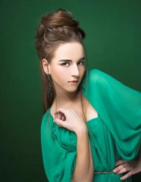 Young lady. Stock Photos