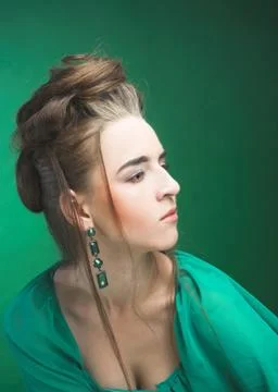 Young lady. Stock Photos