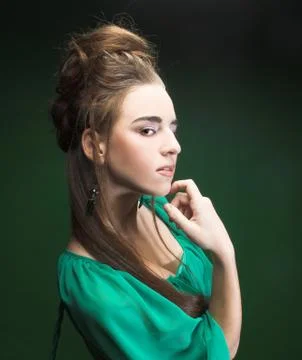 Young lady. Stock Photos