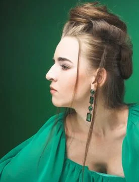 Young lady. Stock Photos