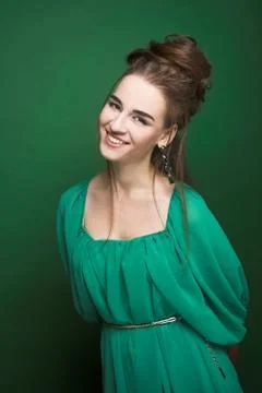 Young lady. Stock Photos