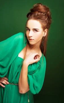 Young lady. Foto stock
