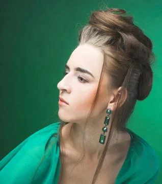 Young lady. Foto stock