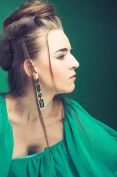 Young lady. Stock Photos