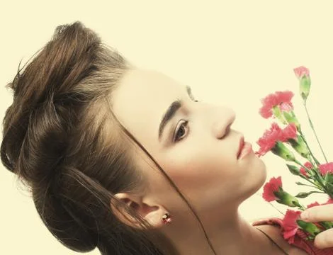 Young lady Foto stock