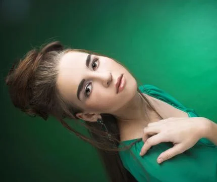 Young lady. Foto stock