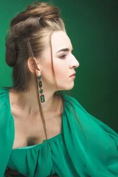 Young lady. Stock Photos