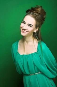 Young lady. Stock Photos