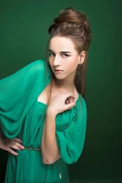 Young lady. Stock Photos