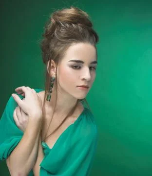 Young lady. Stock Photos