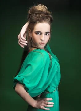 Young lady. Stock Photos