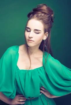 Young lady. Stock Photos