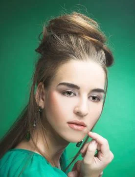 Young lady. Foto stock