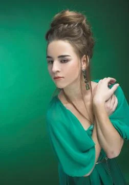 Young lady. Stock Photos
