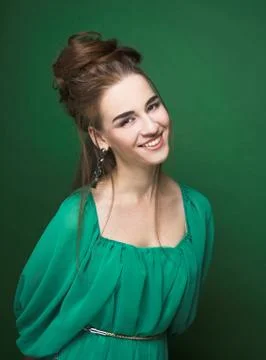 Young lady. Stock Photos