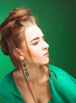 Young lady. Stock Photos