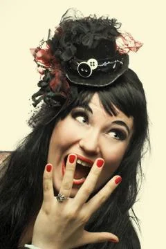 Young lady. Stock Photos