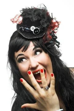 Young lady. Stock Photos