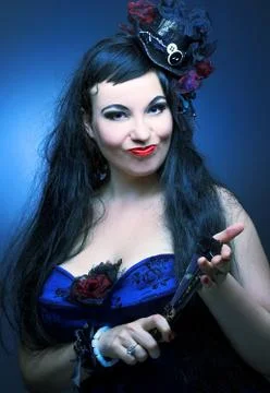 Young lady. Stock Photos