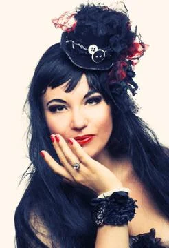 Young lady. Foto stock