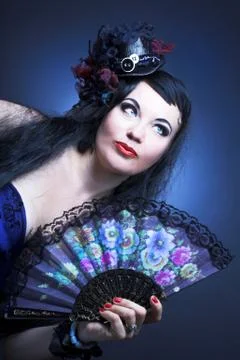 Young lady. Stock Photos