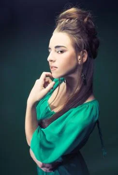 Young lady. Stock Photos