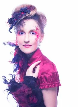 Young lady. Stock Photos