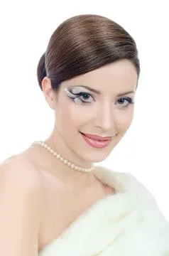 Young lady Foto stock