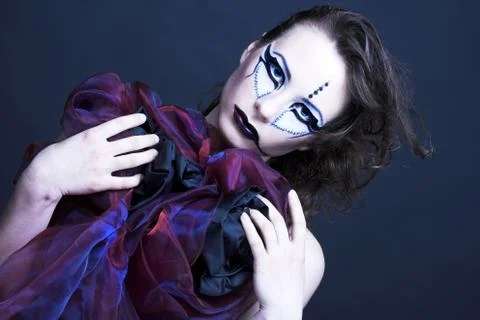 Young lady portrait Stock Photos