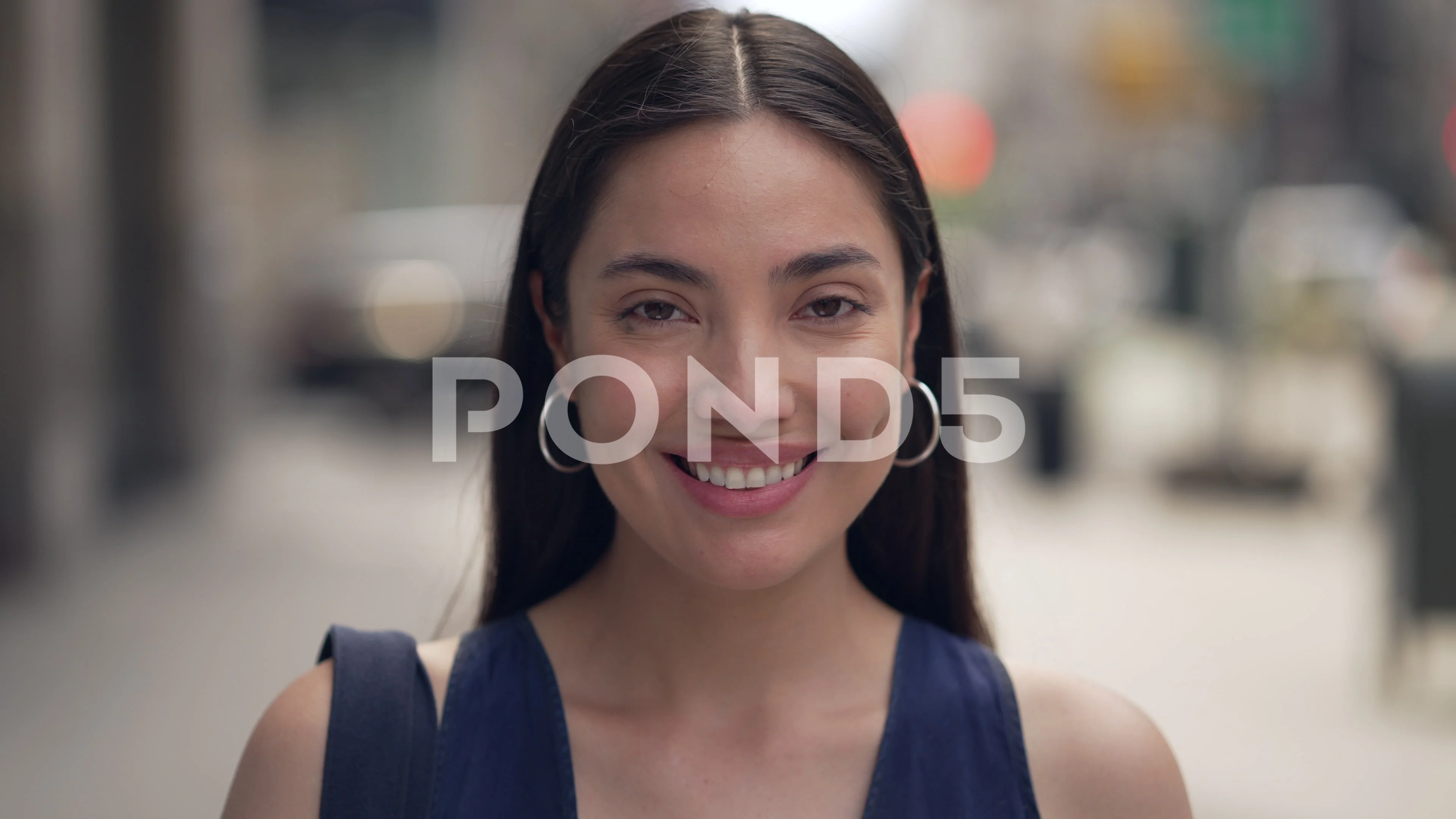 Latina Woman Smiling Stock Footage ~ Royalty Free Stock Videos | Pond5
