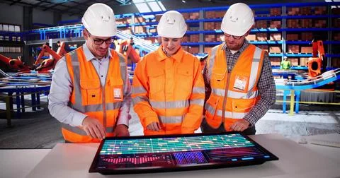 The Young Latino Engineer Using 3D CAD Software Stock Photos