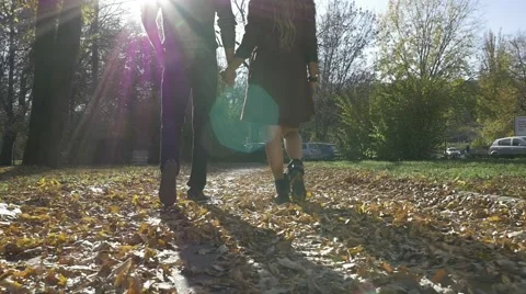 Young in love having fun in nature Stock Footage 58586992