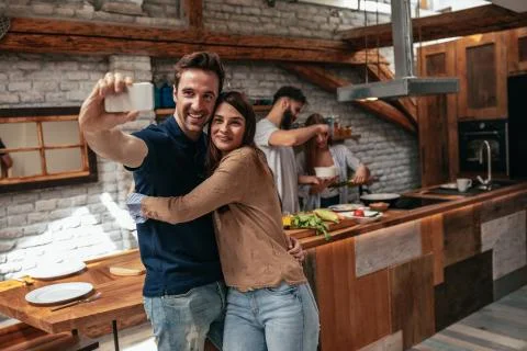 Young love Foto stock