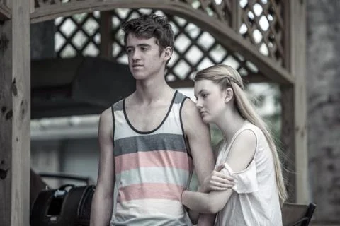 Young lovers Foto stock