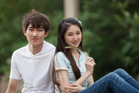 Young lovers Stock Photos