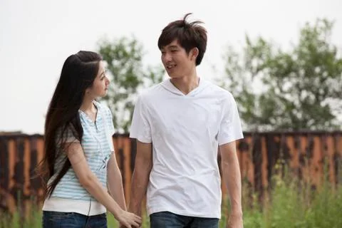 Young lovers Stock Photos