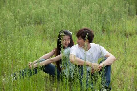 Young lovers Stock Photos