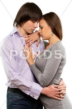 Young loving couple Stock Photos