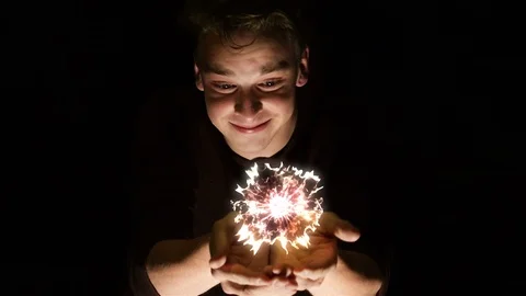 A young male using augmented reality. Stock Footage 110324671