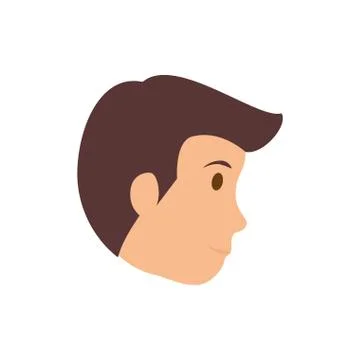 Young man avatar character Stock Illustration