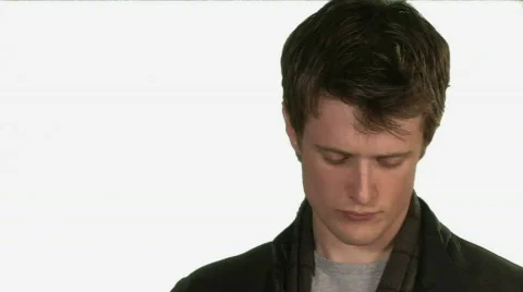 Young man on cell phone Stock Footage 399623