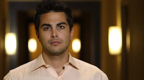 Young man confused Stock Footage 38763641