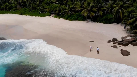 The young man controls the drone. Stock Footage 102046259