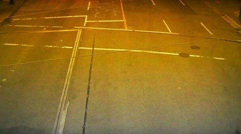 Young Man Crossing Intersection Cross Walk Video stock 16293614