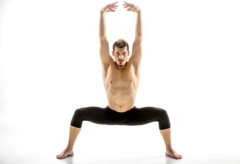 Young man dancing Stock Photos