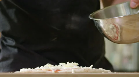 Young man decides to make home made Pizza for Dinner. Stock Footage 63031091