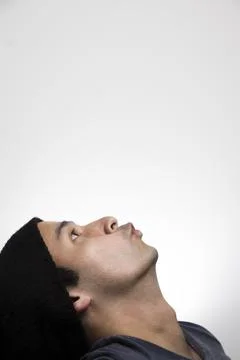 Young Man with different expressions Stock-Fotos
